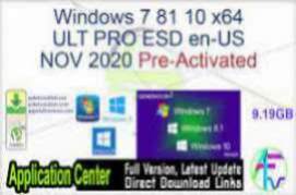 Windows 10 X64 10in1 20H2 OEM en-US NOV 2020 {Gen2}