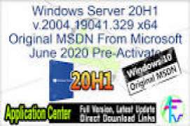 Windows 10 Pro x64 v2004 En-US - ACTiVATED July 2020 Update