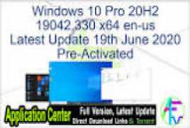 Windows 10 Pro x64 v2004 pt-PT - ACTiVATED June 2020 Update